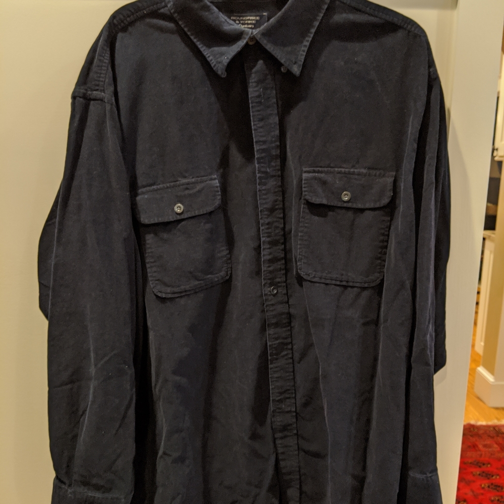 Men's Fine Wale Corduroy Button Down